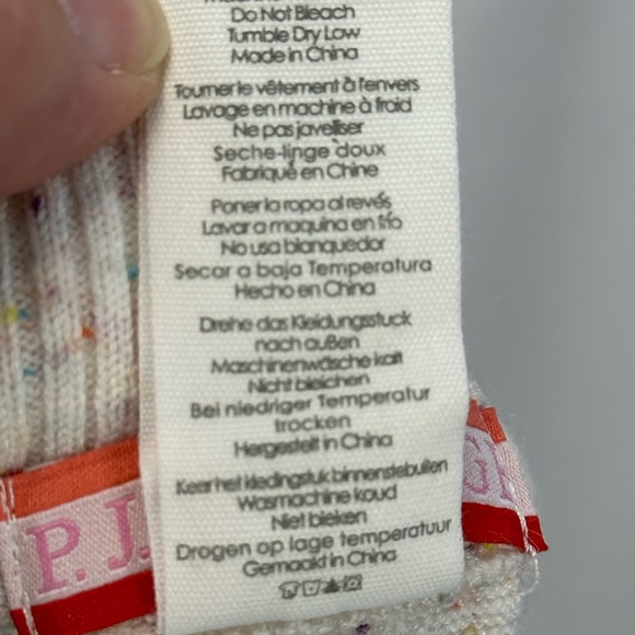 PJ Salvage Pull On Confetti Lounge Sleep Shorts RBSPS -  Ivory - Picture 7 of 7